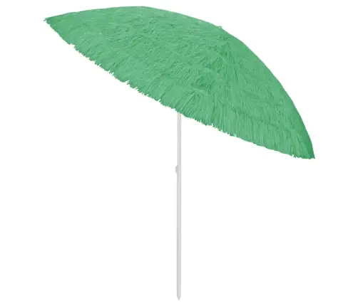 Paplūdimio Skėtis, Žalios Spalvos, 300cm Havajietiško Dizaino