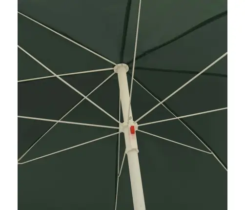 Pludmales Saulessargs, 300 Cm, Zaļš Vidaxl