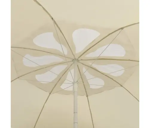 Pludmales Saulessargs, 300 Cm, Smilšu Dzeltens Vidaxl