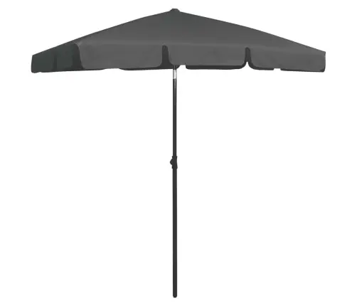 Pludmales Saulessargs, 180X120 Cm, Antracītpelēks Vidaxl