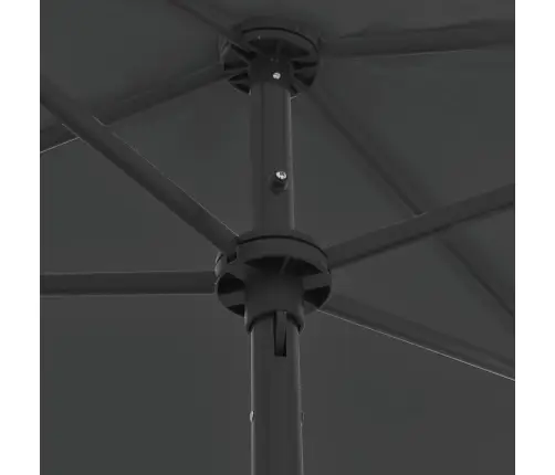 Pludmales Saulessargs, 180X120 Cm, Antracītpelēks Vidaxl