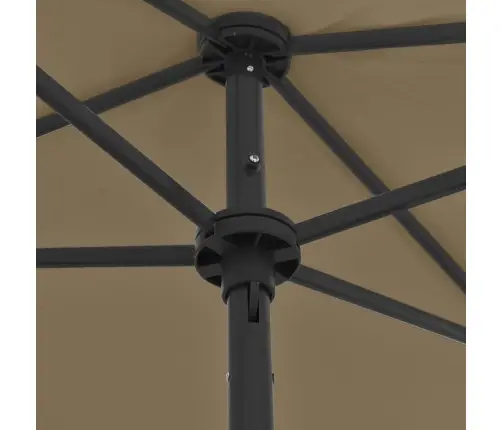 Pludmales Saulessargs, 180X120 Cm, Pelēkbrūns Vidaxl