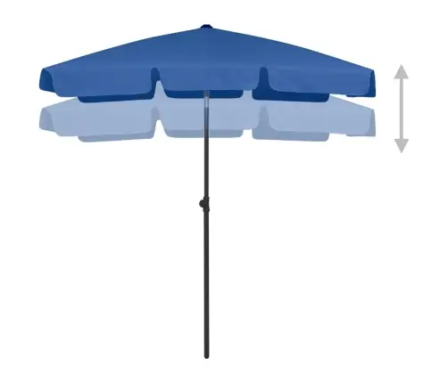 Pludmales Saulessargs, 180X120 Cm, Debeszils Vidaxl