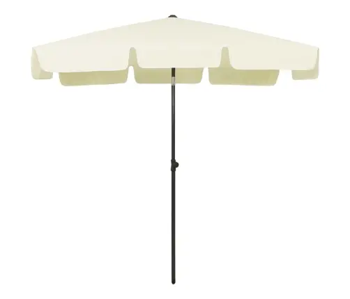 Pludmales Saulessargs, 200X125 Cm, Smilšu Dzeltens Vidaxl