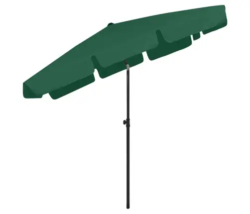 Pludmales Saulessargs, 200X125 Cm, Zaļš Vidaxl