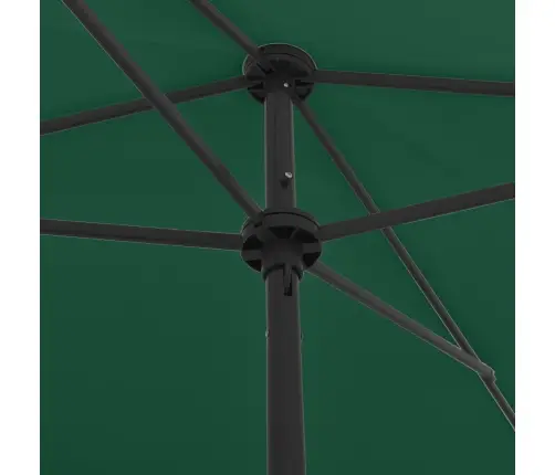 Pludmales Saulessargs, 200X125 Cm, Zaļš Vidaxl