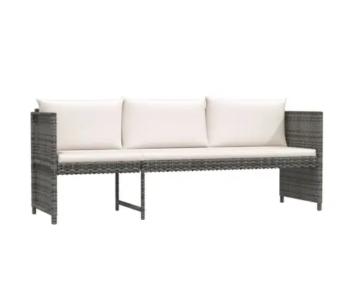 6-Daļīgs Dārza Mēbeļu Komplekts Ar Matračiem, Pe Rotangpalma Vidaxl