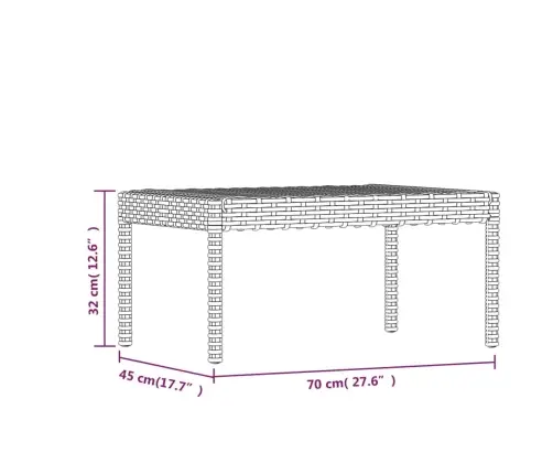 6-Daļīgs Dārza Mēbeļu Komplekts Ar Matračiem, Pe Rotangpalma Vidaxl