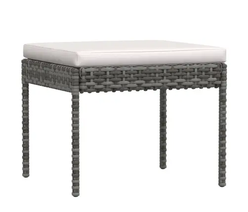 6-Daļīgs Dārza Mēbeļu Komplekts Ar Matračiem, Pe Rotangpalma Vidaxl