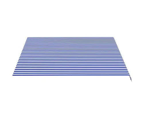 Nojumes Maiņas Jumts, Zils Ar Baltu, 4X3,5 M Vidaxl