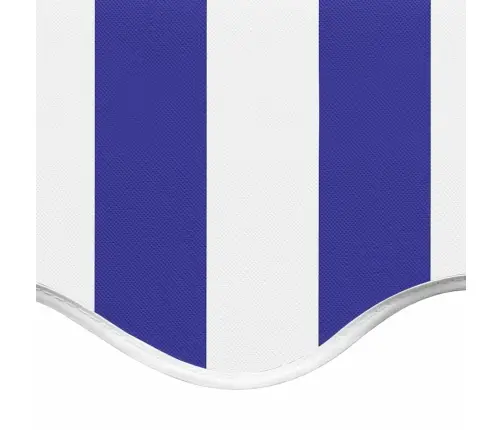 Nojumes Maiņas Jumts, Zils Ar Baltu, 6X3,5 M Vidaxl