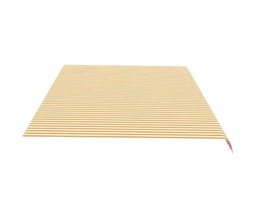 Nojumes Maiņas Jumts, Dzeltens Ar Baltu, 6X3,5 M Vidaxl