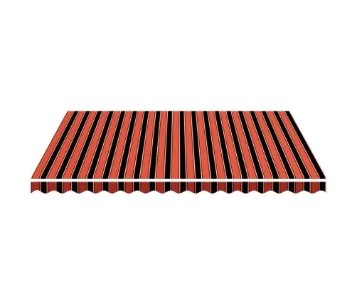 Varikatuse Asenduskangas, Oranž Ja Pruun, 4 X 3,5 M