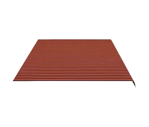 Nojumes Maiņas Jumts, Oranžs Ar Brūnu, 6X3,5 M Vidaxl