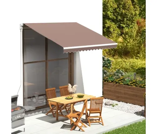 Pakaitinis Audinys Markizei, Rudos Spalvos, 3X2,5 M