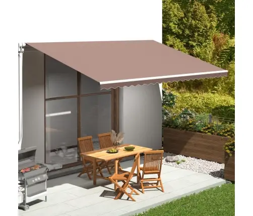 Varikatuse Asenduskangas, Pruun, 5X3 M