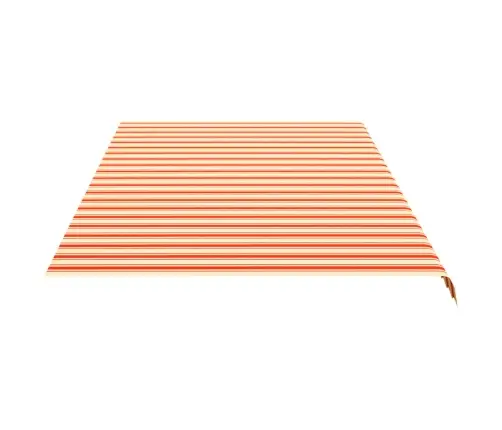 Nojumes Maiņas Jumts, Dzeltens Ar Oranžu, 6X3 M Vidaxl