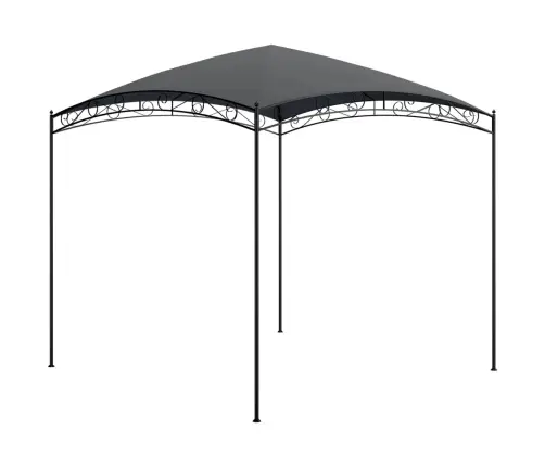 Dārza Nojume, 3X3X2,65 M, Antracītpelēka, 180 G/M² Vidaxl