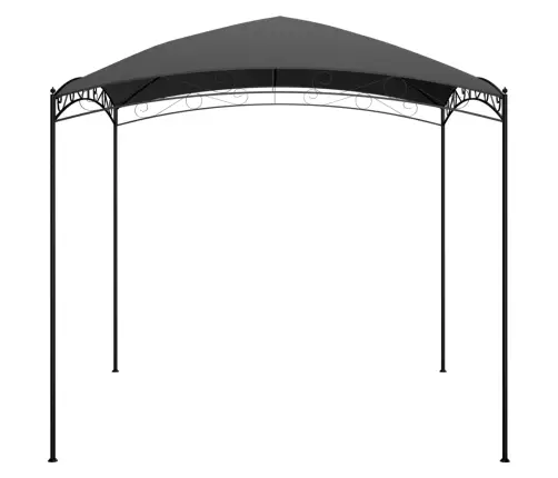 Dārza Nojume, 3X3X2,65 M, Antracītpelēka, 180 G/M² Vidaxl