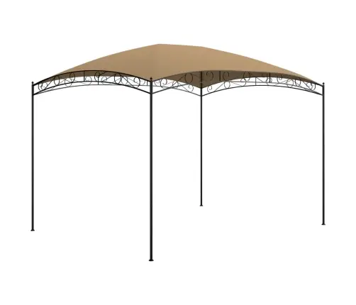 Dārza Nojume, 3X4X2,65 M, Pelēkbrūna, 180 G/M² Vidaxl