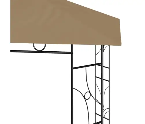 Lehtla 3 X 3 X 2,7 M, Pruunikashall, 160 G/M²