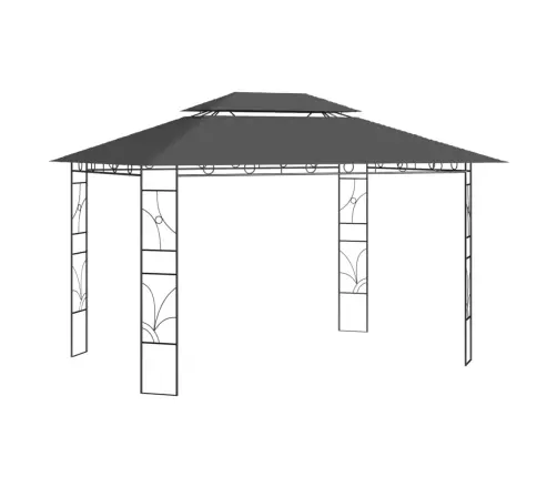 Pavėsinė, Antracito Spalvos, 4X3X2,7M, 160G/M²