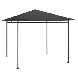 Dārza Nojume, 3X3X2,7 M, Antracītpelēka, 180 G/M² Vidaxl