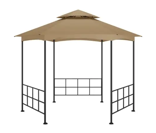 Varikatus Külgseintega, 3,1X2,7 M, Pruunikashall