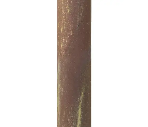 Dārza Paviljons, 6X3X2,5 M, Antīki Brūna Dzelzs Vidaxl