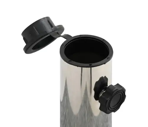 Saulessarga Pamatne, Melna, 45X25X8 Cm, Granīts  Vidaxl