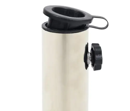 Saulessarga Pamatne, Melna, 40X28X4 Cm, Granīts Vidaxl