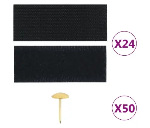 Putukakaitse Uksekardinad 2 Tk, Magnetplokid, Must 220X130 Cm