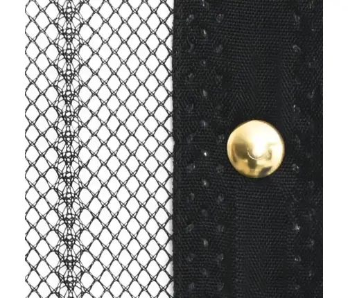 Putukakaitse Uksekardinad 2 Tk, Magnetplokid, Must 220X130 Cm