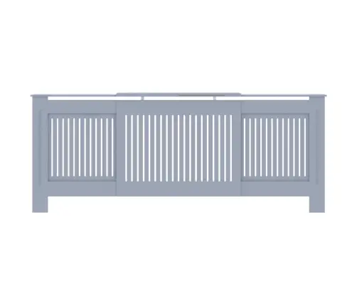 Radiatora Pārsegs, Pelēks Mdf, 205 Cm Vidaxl