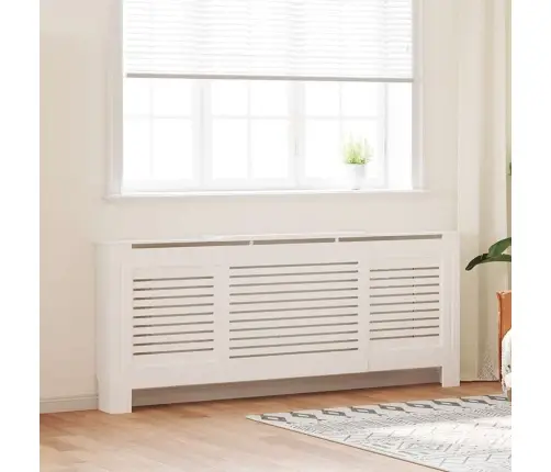 Radiatoriaus Uždangalas, Baltos Spalvos, 205cm Mdf