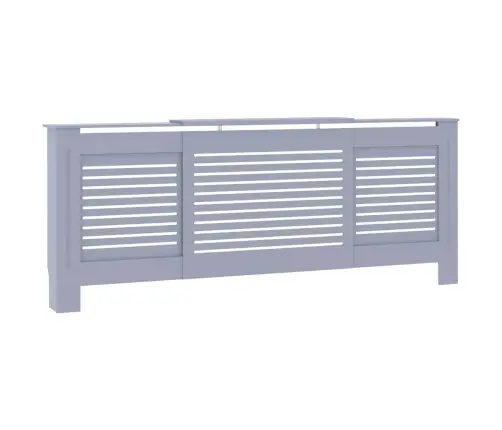Radiatora Pārsegs, Pelēks Mdf, 205 Cm Vidaxl