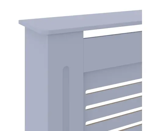 Radiatora Pārsegs, Pelēks Mdf, 205 Cm Vidaxl