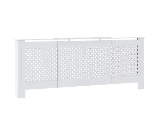 Radiatoriaus Uždangalas, Baltos Spalvos, 205cm Mdf