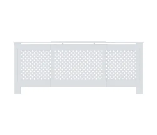 Radiatoriaus Uždangalas, Baltos Spalvos, 205cm Mdf