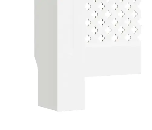 Radiatoriaus Uždangalas, Baltos Spalvos, 205cm Mdf