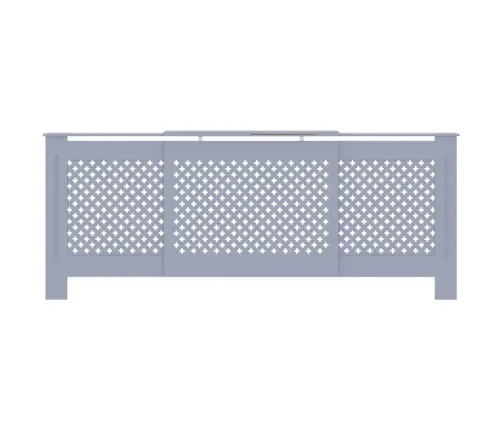 Radiatoriaus Uždangalas, Pilkos Spalvos, 205cm Mdf