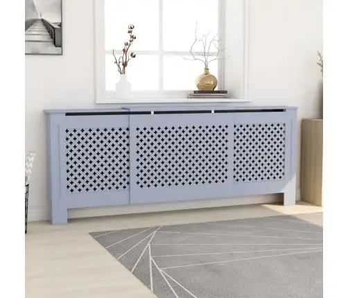 Radiatoriaus Uždangalas, Pilkos Spalvos, 205cm Mdf