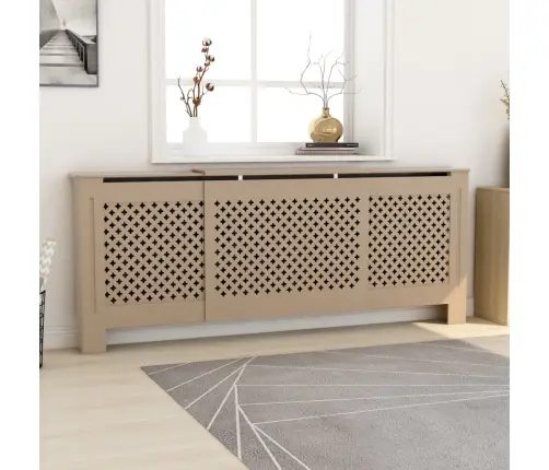 Radiatora Pārsegs, Mdf, 205 Cm Vidaxl