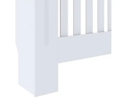 Radiatora Pārsegs, Balts Mdf, 78 Cm Vidaxl