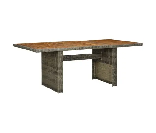 Dārza Galds, Brūna Pe Rotangpalma, Akācijas Masīvkoks Vidaxl