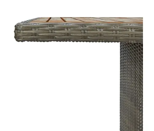 Dārza Galds, Brūna Pe Rotangpalma, Akācijas Masīvkoks Vidaxl