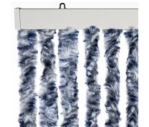 Putukakardin Sinine Ja Valge, 56 X 200 cm Šenill