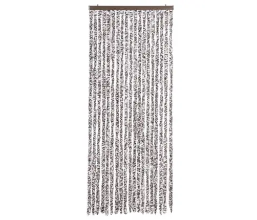 Kukaiņu Aizkars, Brūns Un Bēšs, 56X200 Cm, Šenils Vidaxl