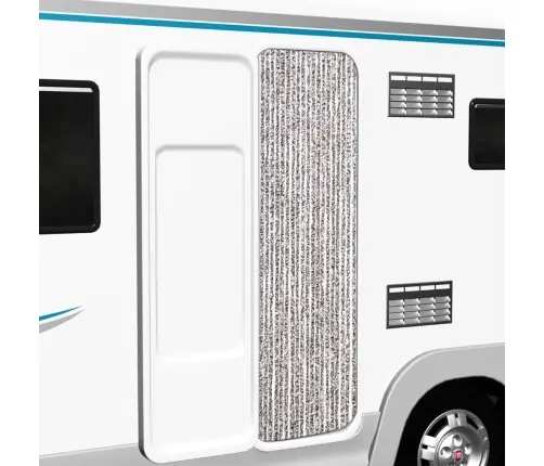 Kukaiņu Aizkars, Brūns Un Bēšs, 56X200 Cm, Šenils Vidaxl