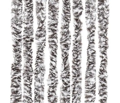 Kukaiņu Aizkars, 118X220 Cm, Brūns Un Bēšs Šenils Vidaxl